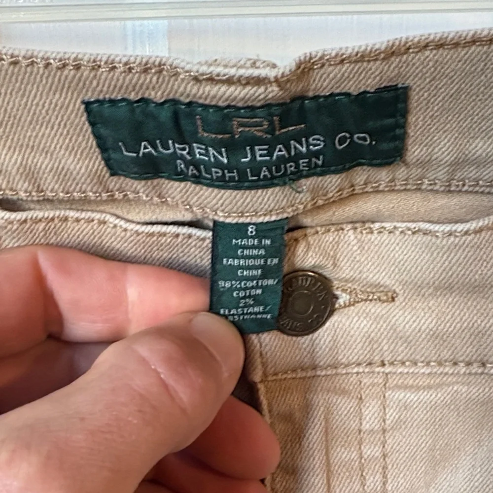 Ralph Lauren Beige‎ Jeans